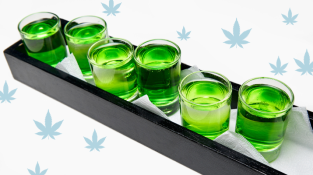 liquid marijuana shot